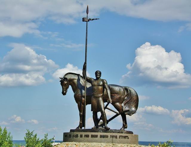 Памятник Первопоселенцу